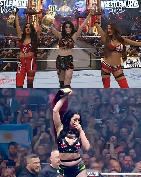 ¡Sorpresa histórica! Paige y Brie Bella se coronan campeonas por parejas en WrestleMania 42